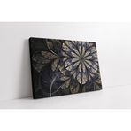 Tablosan Çiçek Deseni Çizim Kanvas Tablo 40 X 50 Cm Ka03291