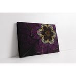 Tablosan Çiçek Deseni Çizim Kanvas Tablo 70 X 90 Cm Ka03290