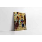 Tablosan Çiçek Satıcısı Kanvas Tablo 70 X 90 Cm Kb21250