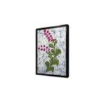 Tablosan Çiçekler Ebru Çerçeveli Cam Tablo 30X40 Cm Cb10013