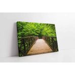 Tablosan Derinliğe Giden Köprü Kanvas Tablo 30 X 40 Cm Ka20982
