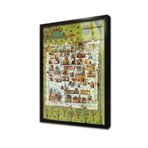 Tablosan Diyarbakır Matrakçı Nasuh Minyatürü Çerçeveli Cam Tablo 60x90 Cm CB21097