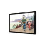 Tablosan Dolmabahçede Gezinti Fausto Zonaro Çerçeveli Cam Tablo 50X70 Cm Cb16114