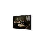 Tablosan Dr. Nicolaes Tulpun Anatomi Dersi Rembrandt Çerçeveli Cam Tablo, CB22037, 8688679435073