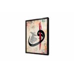 Tablosan Elif Vav Semazen Çerçeveli Cam Tablo 20X30 Cm Cb34010
