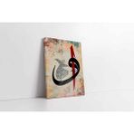 Tablosan Elif Vav Semazen Kanvas Tablo 140 X 210 Cm Kb34010