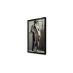 Tablosan Female Nude From Behind Çerçeveli Cam Tablo 30X60 Cm Cb22388