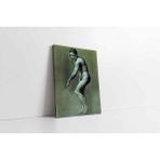 Tablosan Female Nude Leaning Kanvas Tablo 30 X 40 Cm Kb22383