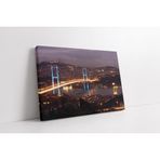Tablosan Gece Boğaziçi Köprüsü Kanvas Tablo 100 X 150 Cm Ka16169