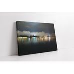 Tablosan Gece Boğaziçi Köprüsü Kanvas Tablo 50 X 70 Cm Ka16186