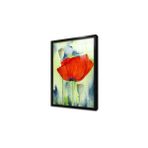 Tablosan Gelincik Çerçeveli Cam Tablo 50X70 Cm Cb03001