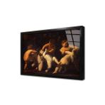 Tablosan Gökten Gerçek Melekler Çerçeveli Cam Tablo 20X30 Cm Cb02130