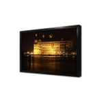 Tablosan Haydar Paşa Garı Gece Çerçeveli Mdf Tablo 50 X 70 Cm Ma16088