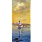 Tablosan Istanbul Kız Kulesi Kanvas Tablo 90X180 Cm Kb16079 90X180 Cm, KB16079, 8687879493542