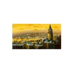 Tablosan Istanbul Kız Kulesi Koyu Tonlarda Kanvas Tablo 70X140 Cm Kb16213 70X140 Cm, KB16213, 8687879494090