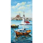 Tablosan Istanbul Kız Kulesi Ve Camii Kanvas Tablo 100X200 Cm Kb16178 100X200 Cm, KB16178, 8687879493774