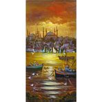 Tablosan Istanbul Tarihi Yarımada Kanvas Tablo 30x60 cm Kb16260 30x60 cm