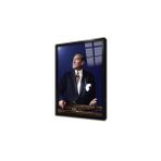Tablosan İstikbal Göklerdedir Atatürk Çerçeveli Cam Tablo 60X90 Cm Ca02100