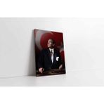 Tablosan İstikbal Göklerdedir Atatürk Kanvas Tablo 80 X 120 Cm Ka02099