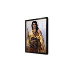 Tablosan Kadın Çerçeveli Cam Tablo 30X40 Cm Cb13356
