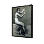 Tablosan Karakalem Desen Pp Prudhon Çerçeveli Mdf Tablo 40 X 60 Cm Mb22386
