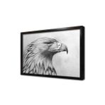 Tablosan Karakalem Kartal Çerçeveli Mdf Tablo 30 X 40 Cm Mb15109