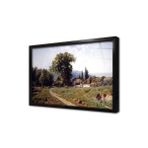 Tablosan Köy Çerçeveli Cam Tablo 20X30 Cm Cb20003
