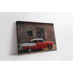 Tablosan Kübada Turuncu Klasik Araba Kanvas Tablo 20 X 30 Cm Ka01004