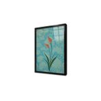 Tablosan Laleler Ebru Çerçeveli Cam Tablo 60X90 Cm Cb10092