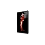 Tablosan Marilyn Monroe Kırmızı Kıyafetiyle Çerçeveli Cam Tablo 40X80 Cm Ca31304