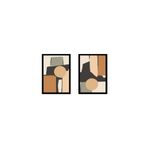 Tablosan Modern Nesneler Ikili Çerçeveli Mdf Tablo Seti, MB33181, 8688779499476