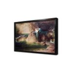 Tablosan Nehir Melekleri Çerçeveli Mdf Tablo 40 X 60 Cm Mb02435