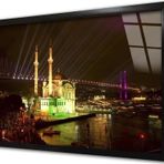Tablosan Ortaköy Camii Gece Çerçeveli Cam Tablo