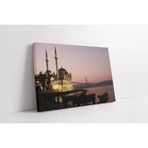 Tablosan Ortaköy Camii Gün Batımı Kanvas Tablo 90 X 130 Cm Ka16046
