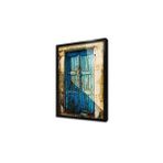 Tablosan Osmanlı Ahşap Oyma Kapı Çerçeveli Cam Tablo 20X30 Cm Ca24029