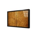 Tablosan Osmanlı Ahşap Oyma Kapı Çerçeveli Cam Tablo 30X40 Cm Ca24020