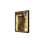 Tablosan Osmanlı Ahşap Oyma Kapı Çerçeveli Cam Tablo 30X40 Cm Ca24037