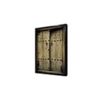 Tablosan Osmanlı Ahşap Oyma Kapı Çerçeveli Mdf Tablo 30 X 40 Cm Ma24022
