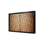 Tablosan Osmanlı Ahşap Oyma Kapı Çerçeveli Mdf Tablo 60 X 90 Cm Ma24047