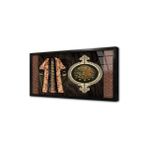 Tablosan Osmanlı Arması Ve Kaftan 2 Çerçeveli Cam Tablo 50X70 Cm Cb32007