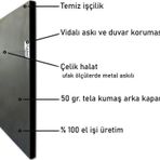 Tablosan Osmanlı Arması Ve Yeniçeri Miğferi Çerçeveli Cam Tablo30x60 cm Cb32001 30x60 cm