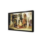 Tablosan Osmanlı Dönemi Saray Bahçesi Çerçeveli Cam Tablo 50X70 Cm Cb21132