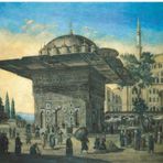 Tablosan Osmanlı Imparatorluğu Dönemi Mescitlerinden Kanvas Tablo 60x80 cm Kb21033 60x80 cm