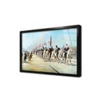 Tablosan Osmanlı Kuşatması Sonrası Fatih Sultan Mehmed Çerçeveli Cam Tablo 30X40 Cm Cb21191