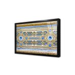 Tablosan Osmanlı Mozaik Süsleme Çerçeveli Cam Tablo 30X40 Cm Ca24043