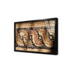 Tablosan Osmanlı Mozaik Süsleme Çerçeveli Cam Tablo 60X90 Cm Ca24032