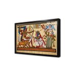 Tablosan Papirüs Mısır Dönemi Çerçeveli Cam Tablo 20X30 Cm Cb12007