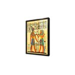 Tablosan Papirüs Mısır Dönemi Çerçeveli Cam Tablo 30X40 Cm Cb12003