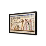 Tablosan Papirüs Mısır Dönemi Çerçeveli Cam Tablo 50X70 Cm Cb12006