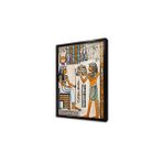 Tablosan Papirüs Mısır Dönemi Çerçeveli Cam Tablo 50X70 Cm Cb12008